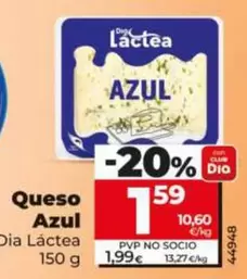 Oferta de Dia Lactea - Queso Azul  por 1,59€ en Dia