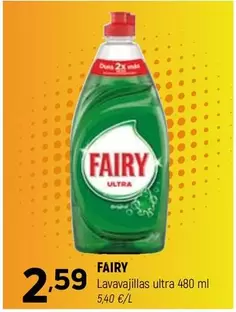 Oferta de Fairy - Lavavajillas Ultra por 2,59€ en Coviran