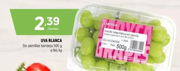 Oferta de Uva Blanca por 2,39€ en Coviran