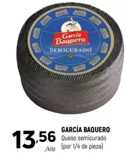 Oferta de García Baquero - Queso Semicurado por 13,56€ en Coviran