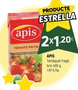 Oferta de Apis - Tomàquet Fregit Bric por 1,2€ en Coviran