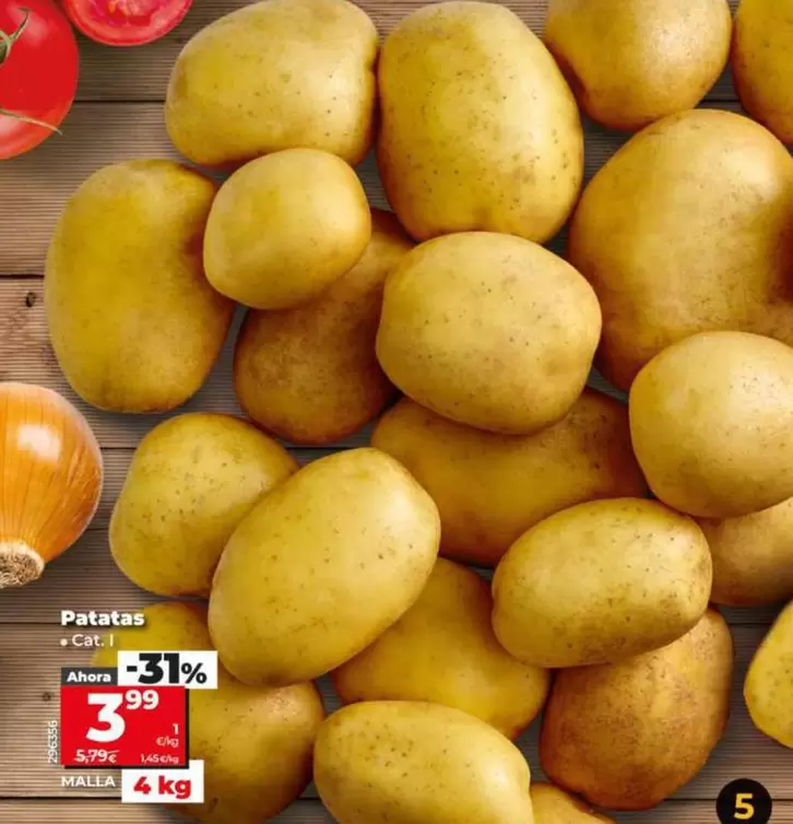 Oferta de Patatas por 3,99€ en Dia