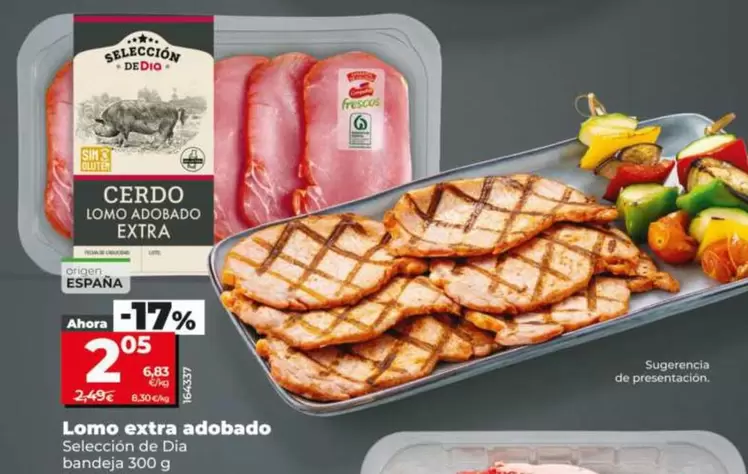 Oferta de Seleccion De Dia - Lomo Extra Adobado por 2,05€ en Dia