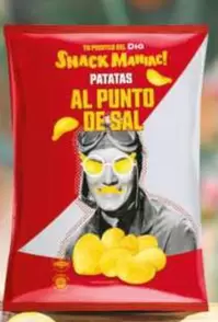 Oferta de Dia Snack Maniac - Patatas Fritas Lisas Al Punto De Sal  por 1,39€ en Dia