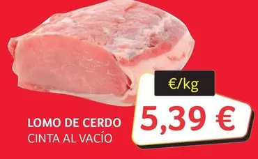 Oferta de Lomo De Cerdo por 5,39€ en Gros Mercat