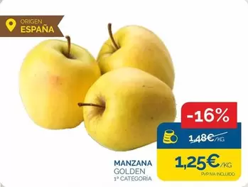 Oferta de Origen - Manzana Golden por 1,25€ en Supermercados La Despensa