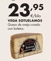 Oferta de Vega Sotuelamos - Queso De Oveja Curado Con Boletus por 23,95€ en Supermercados Lupa