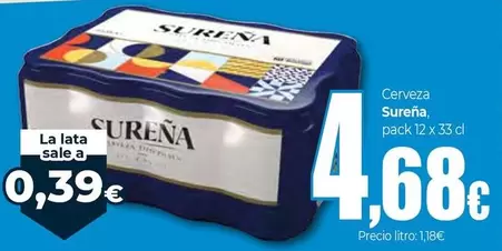 Oferta de Surena - Cerveza por 4,68€ en Unide Supermercados