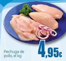 Oferta de Pechuga De Pollo por 4,95€ en Unide Supermercados