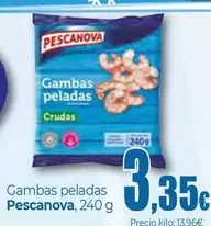 Oferta de Pescanova - Gambas Peladas por 3,35€ en Unide Supermercados