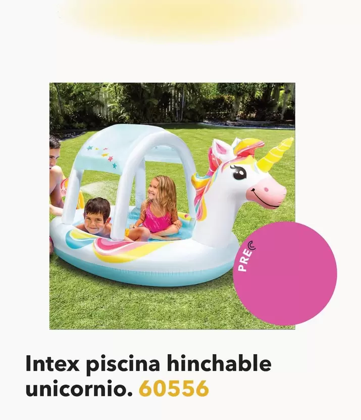 Oferta de Intex Piscina Hinchable Unicornio en Tiendas MGI