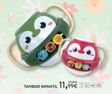 Oferta de Tambor Infantil por 11,99€ en Toy Planet
