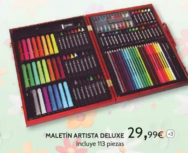 Oferta de Maletín Artista Deluxe por 29,99€ en Toy Planet