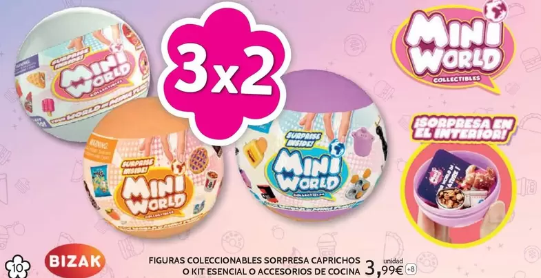 Oferta de Bizak - Figuras Coleccionables Sorpresa Caprichos O Kit Esencial O Accesorios De Cocina  por 3,99€ en Toy Planet