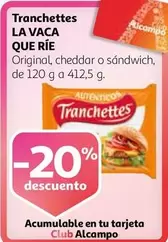 Oferta de La vaca que ríe - Tranchettes en Alcampo