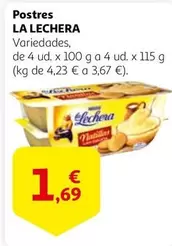 Oferta de La Lechera - Postres por 1,69€ en Alcampo