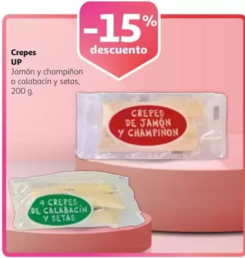 Oferta de Up - Crepes en Alcampo