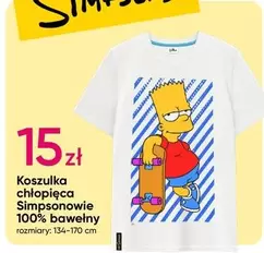 Oferta de Koszulka Chiopieca Simpsonowie 100% Bowelyn por 15€ en Pepco