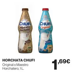 Oferta de Chufi - Horchata por 1,69€ en Hipercor