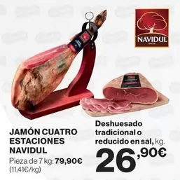 Oferta de Navidul - Jamón Cuatro Estaciones por 26,9€ en Supercor
