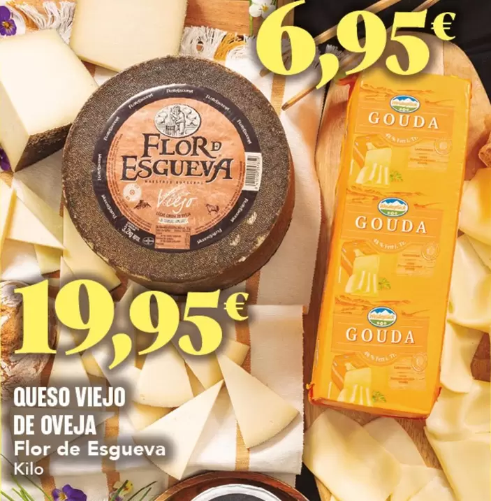 Oferta de Flor de Esgueva - Queso Viejo De Oveja por 19,95€ en Gadis
