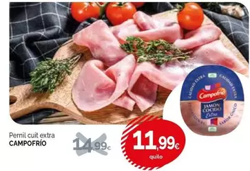Oferta de Campofrío - Pernil Cuit Extra por 11,99€ en Condis