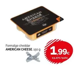 Oferta de Formatge Cheddar por 1,99€ en Condis