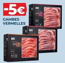 Oferta de Premium - Gambes Vermelles por 5€ en La Sirena