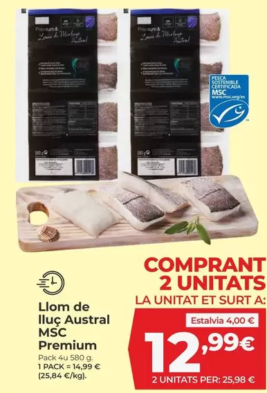 Oferta de Premium - Llom De Lluc Austral Msc por 12,99€ en La Sirena