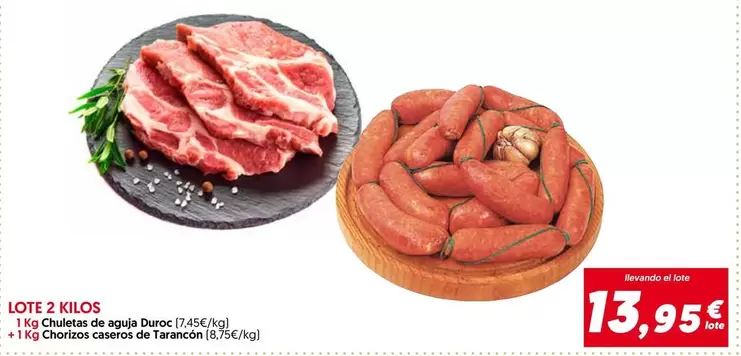 Oferta de Duroc - Lote 2 Kilos por 13,95€ en Hiper Usera